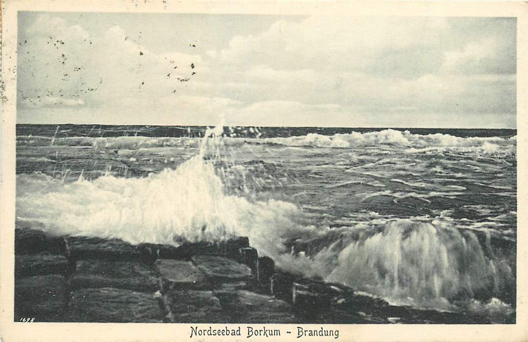 Brandung Nordseebad Borkum