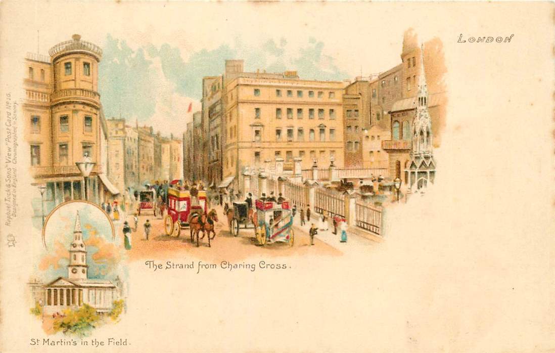 London The Strand from Charing Cross