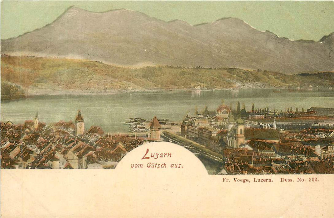 Luzern vom Gutsch aus