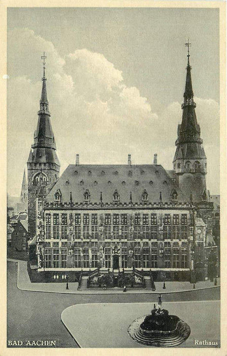 Bad Aachen Rathaus