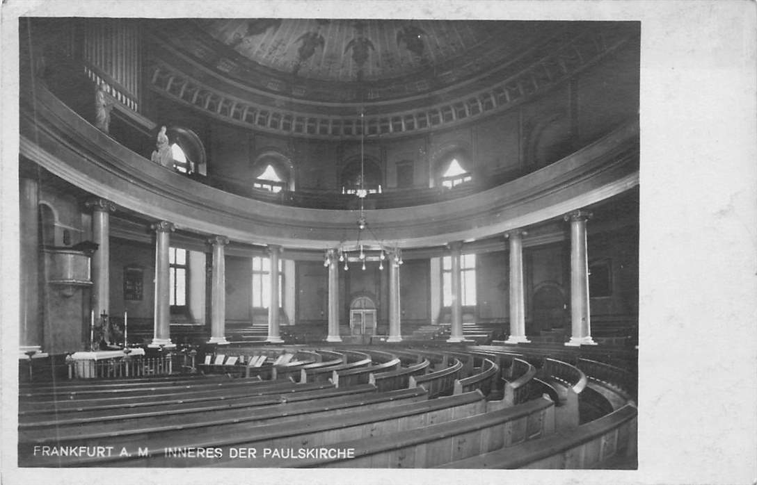 Frankfurt Inneres der Paulskirche
