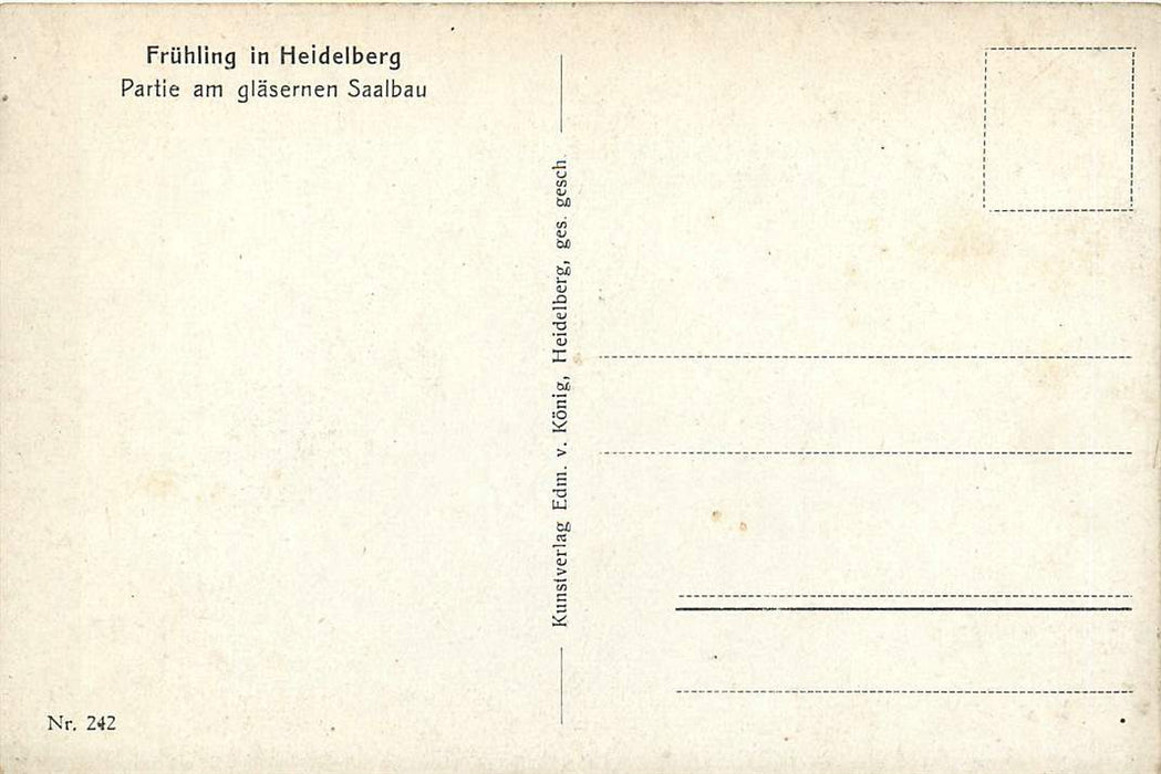 Fruhling in Heidelberg