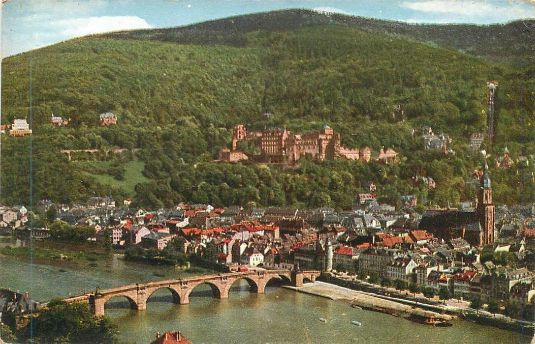 Heidelberg Blick vom Philosophenweg