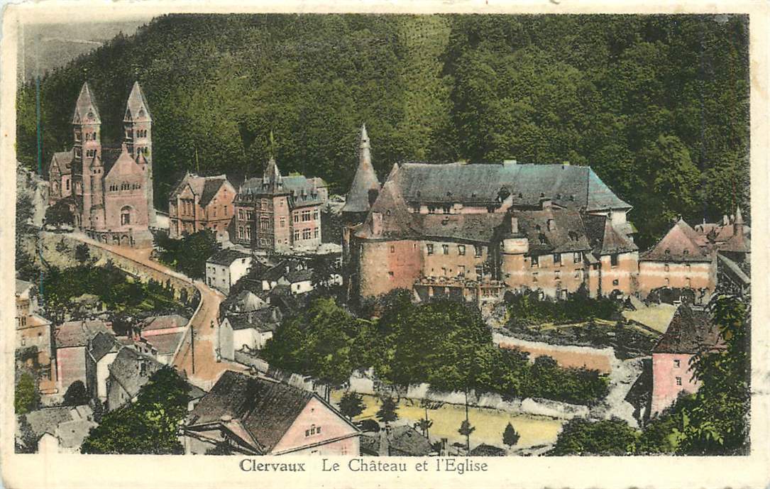 Clervaux Le Chateau et l'Eglise
