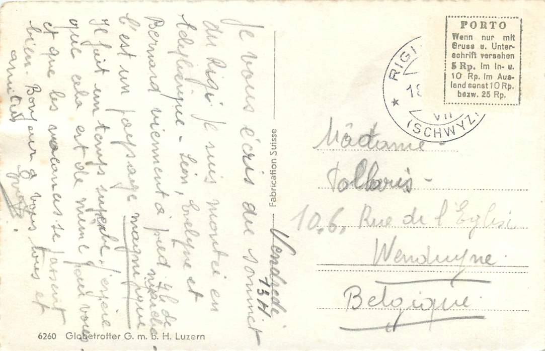 Blick von der Rigi auf Mythen und Glarnisch