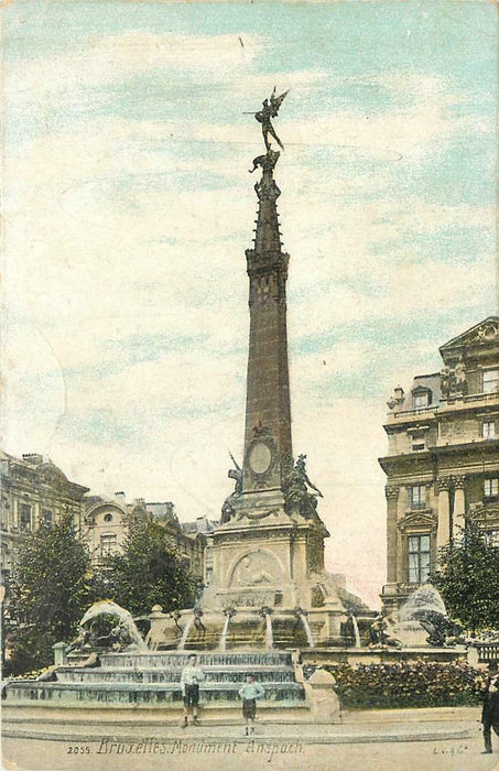 Bruxelles Monument Anspach