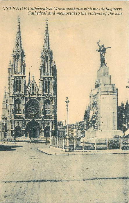 Ostende Cathedrale et Monument