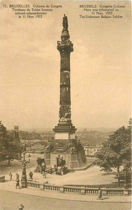 Bruxelles Colonne du Congres