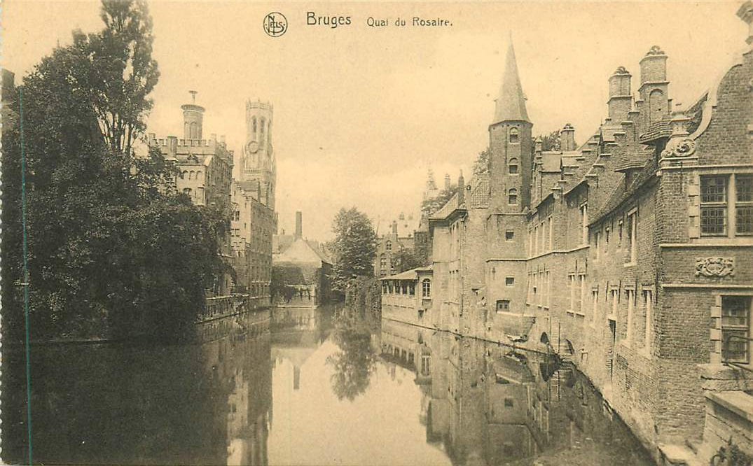 Bruges Quai du Rosalre