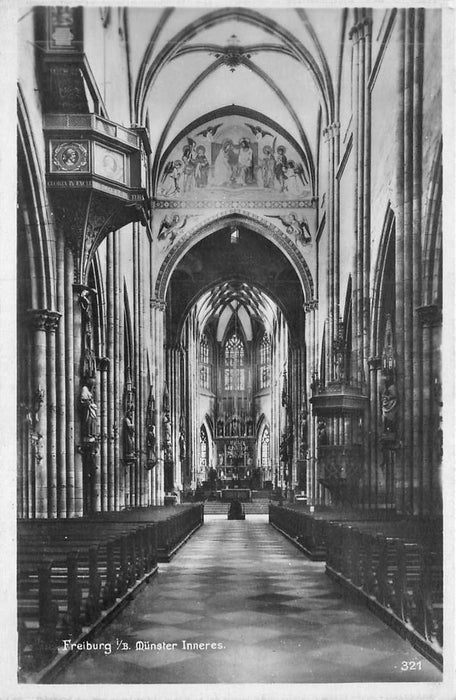 Freiburg Munster Inneres