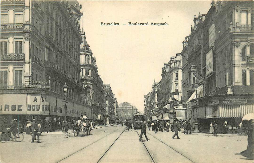 Bruxelles Boulevard Anspach