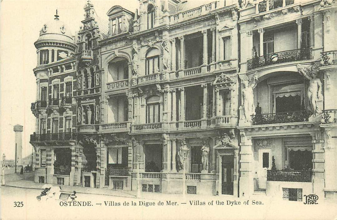 Ostende Villas of the Dyke of Sea