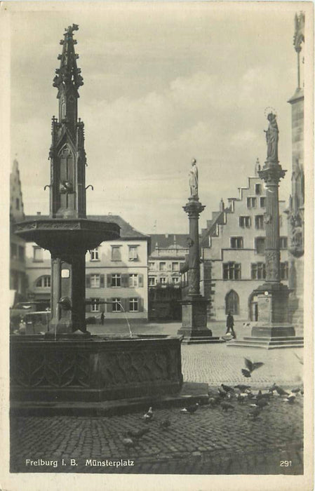 Freiburg Munsterplatz