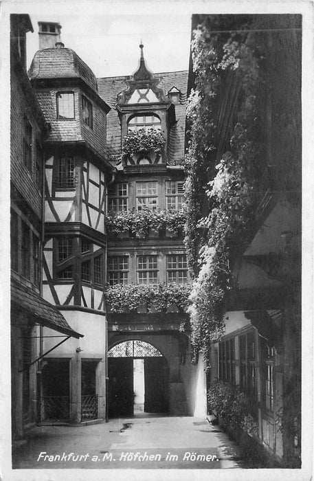 Frankfurt Hofchen im Romer