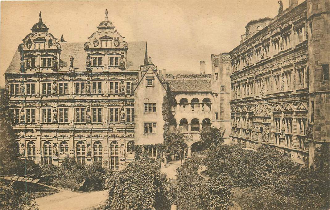 Heidelberg Der Otto-Heinrichs Bau