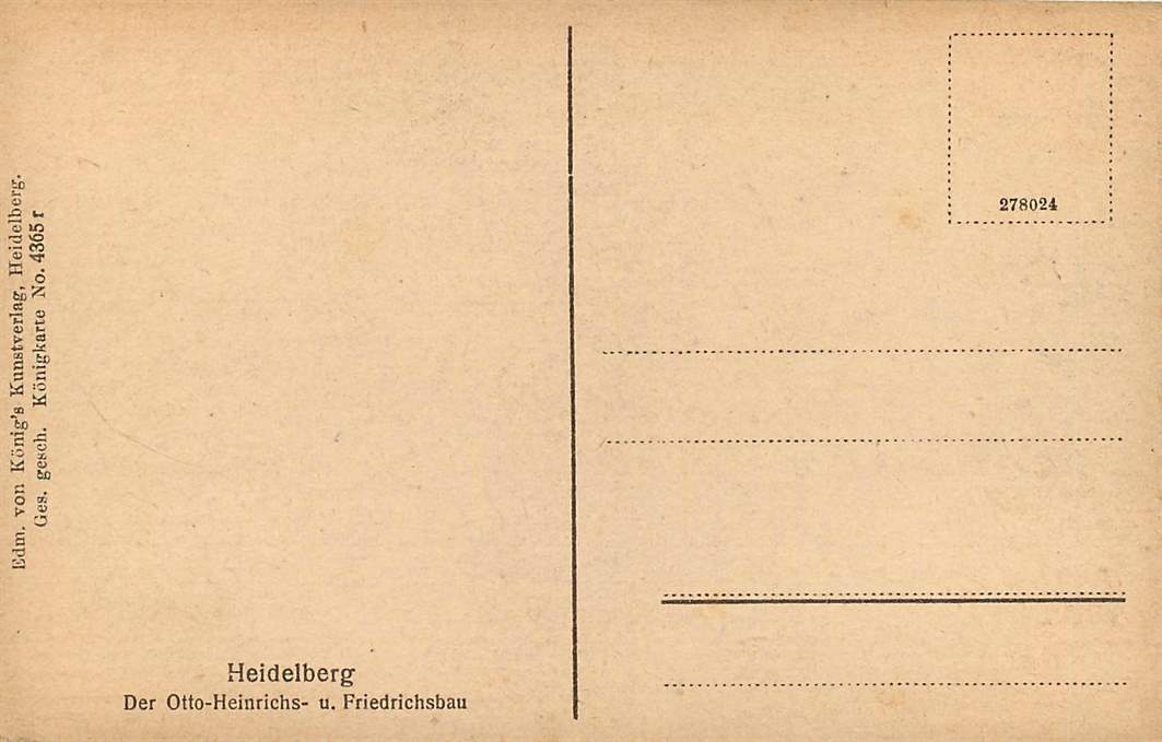 Heidelberg Der Otto-Heinrichs Bau