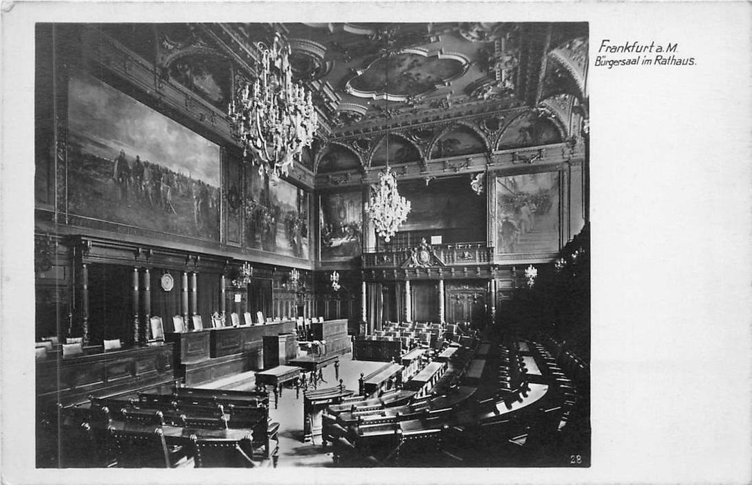 Frankfurt Burgersaal im Rathaus