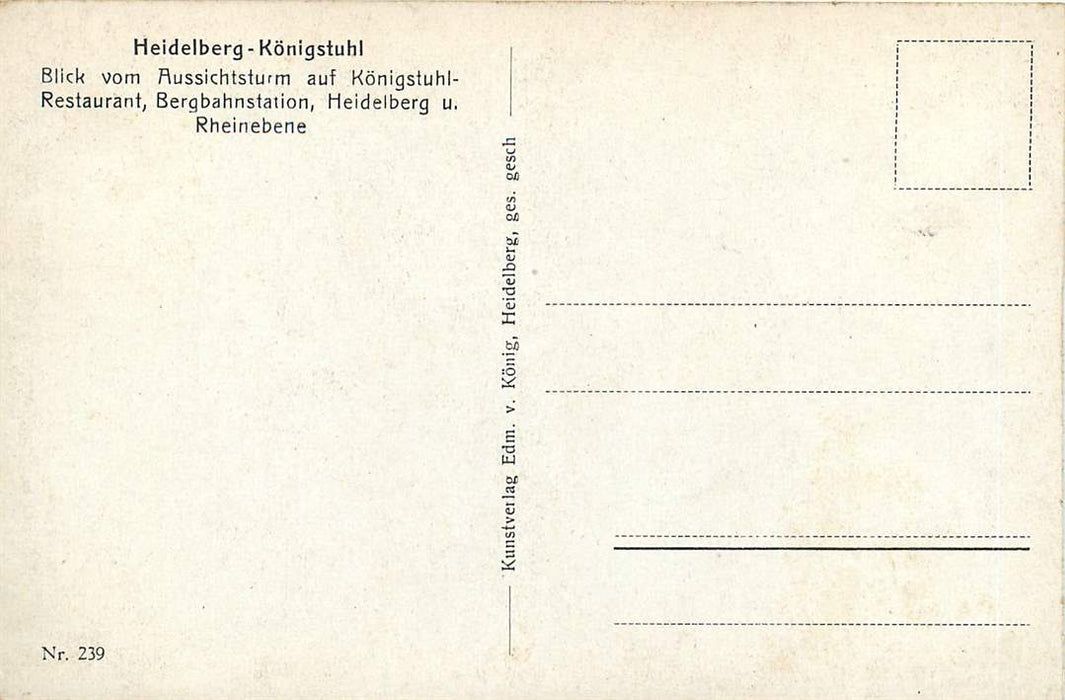 Heidelberg Konigsthul