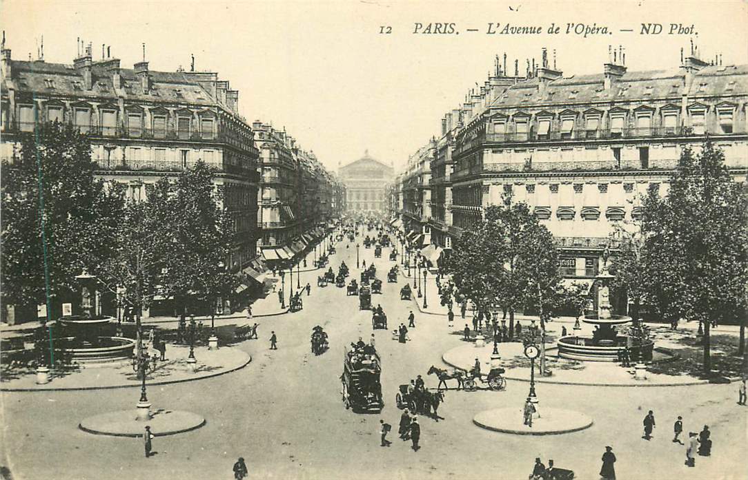 Paris L'Avenue de l'Opera