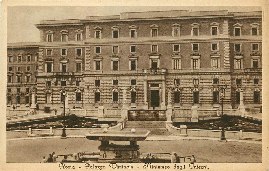 Roma Palazzo Viminale