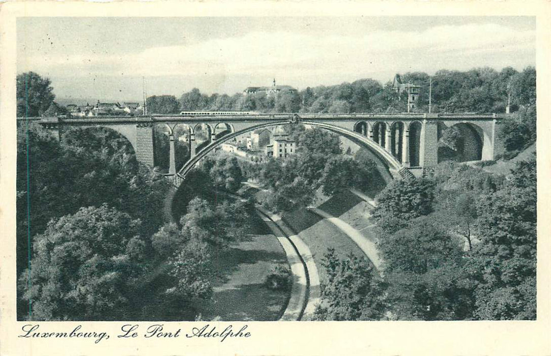 Luxembourg Le Pont Adolphe