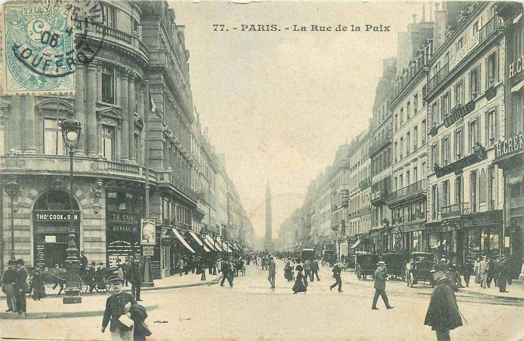 Paris la Rue de la Paix