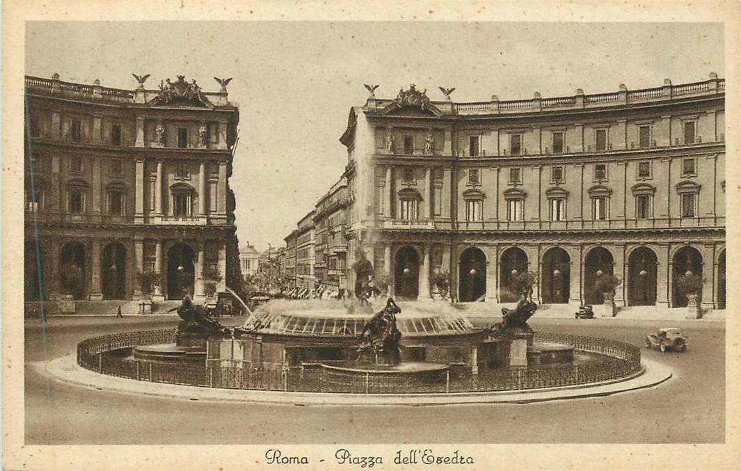 Roma Piazza dell Esedra