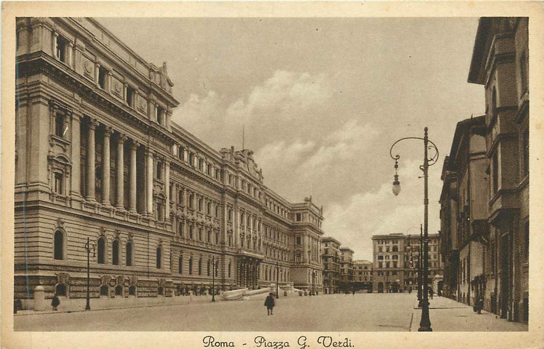 Roma Piazza G. Verdi