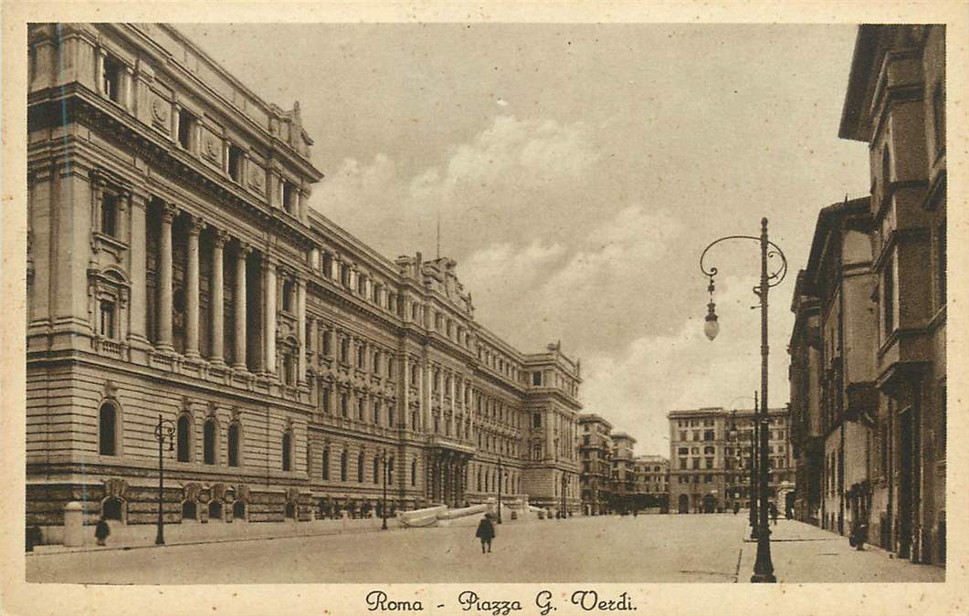 Roma Piazza G. Verdi