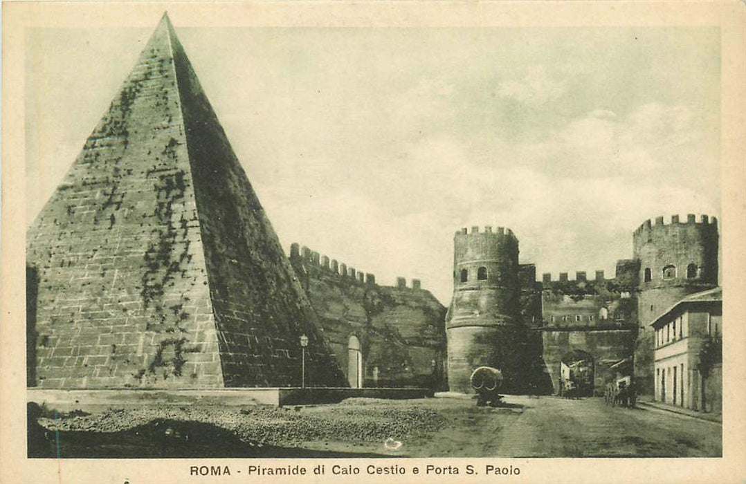 Roma Piramide di Caio Cestio