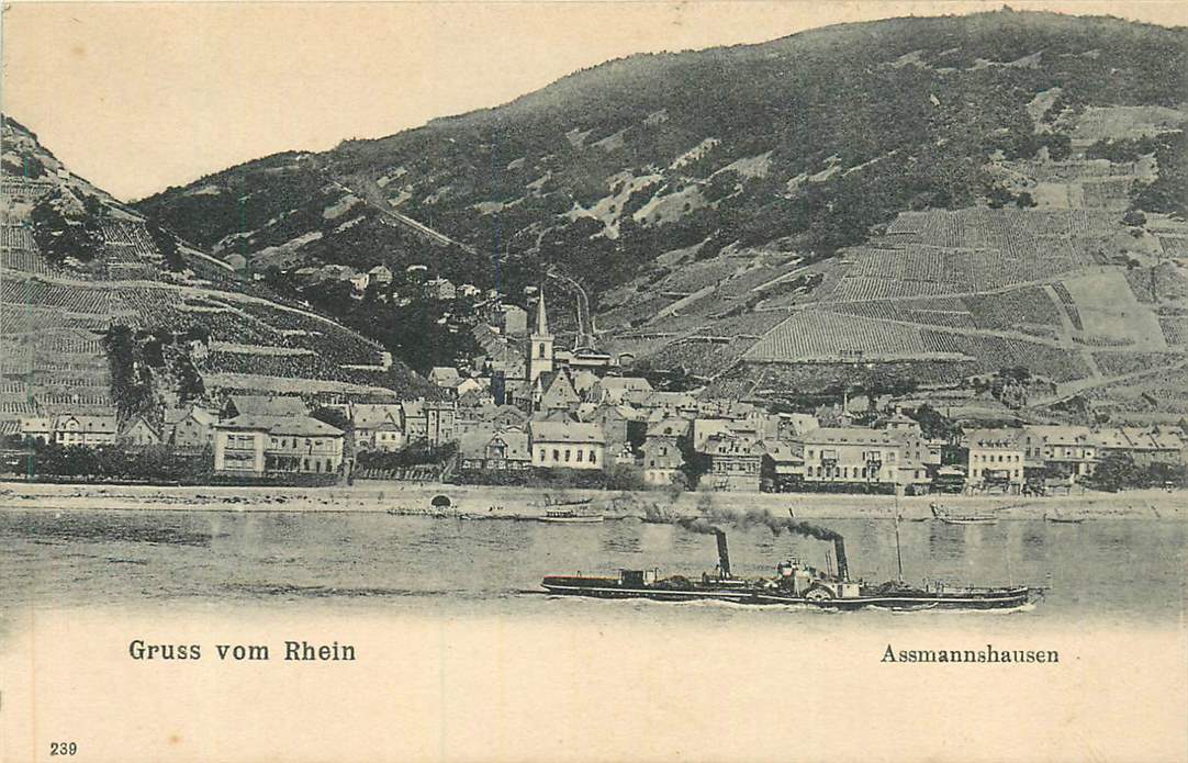 Gruss vom Rhein Assmannshausen