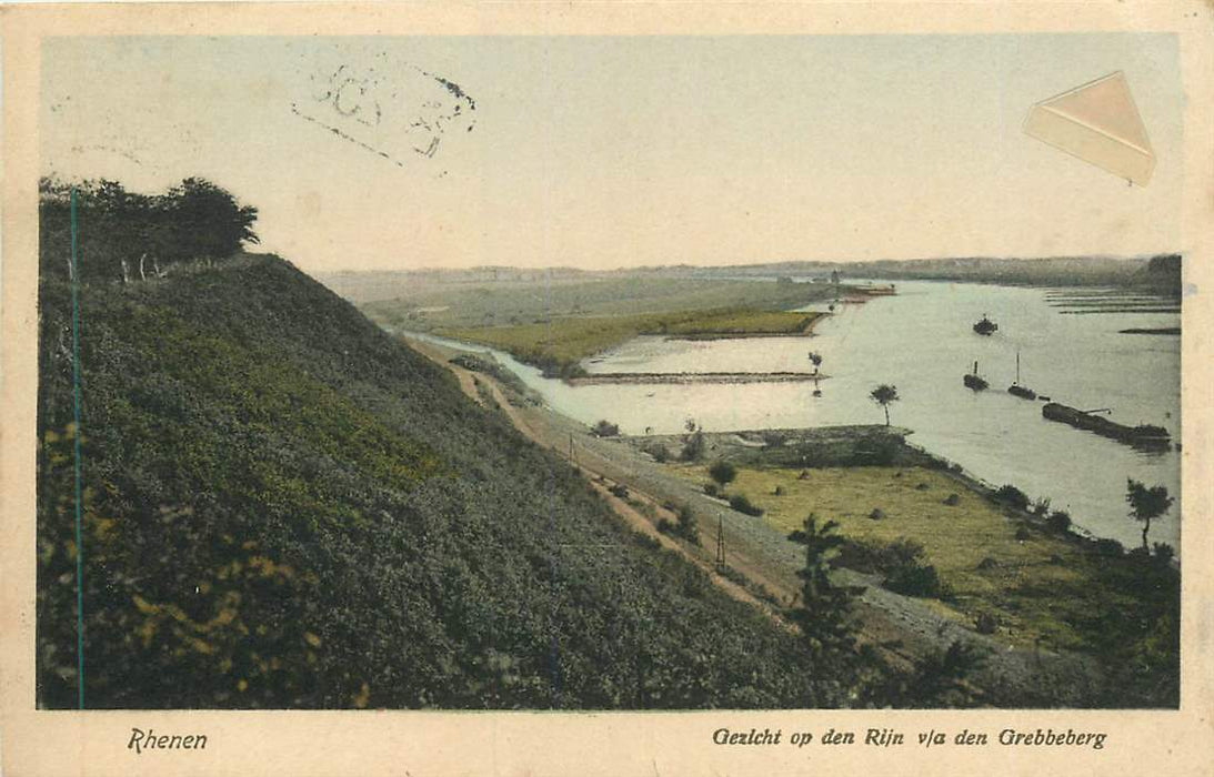 Rhenen Gezicht op den Rijn