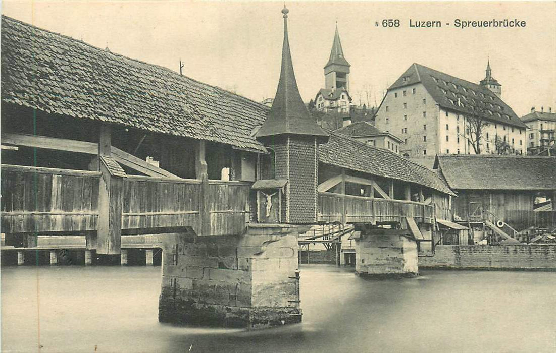 Luzern Spreuerbrucke