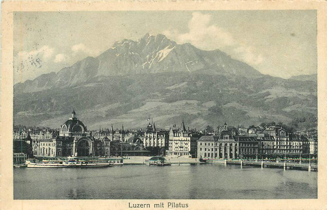 Luzern Mit Pilatus