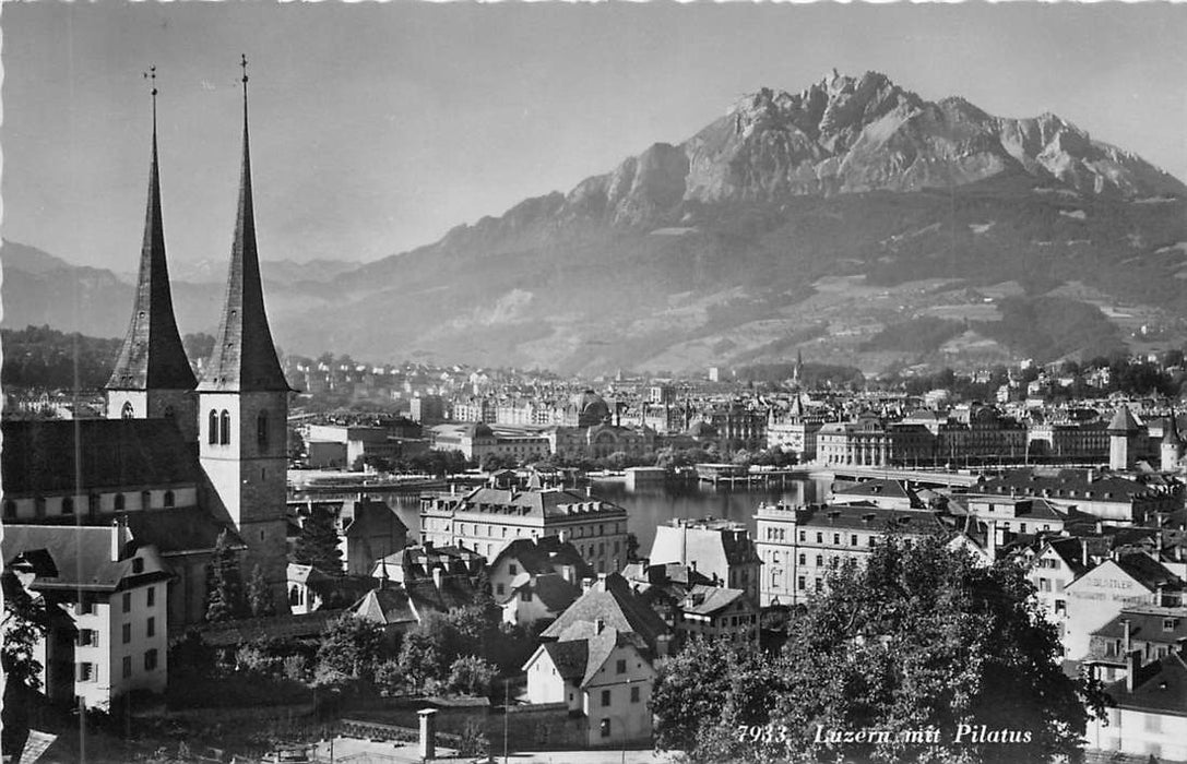 Luzern mit Pilatus