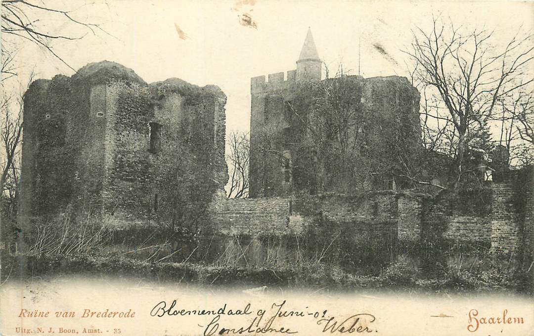 Haarlem Ruine van Brederode