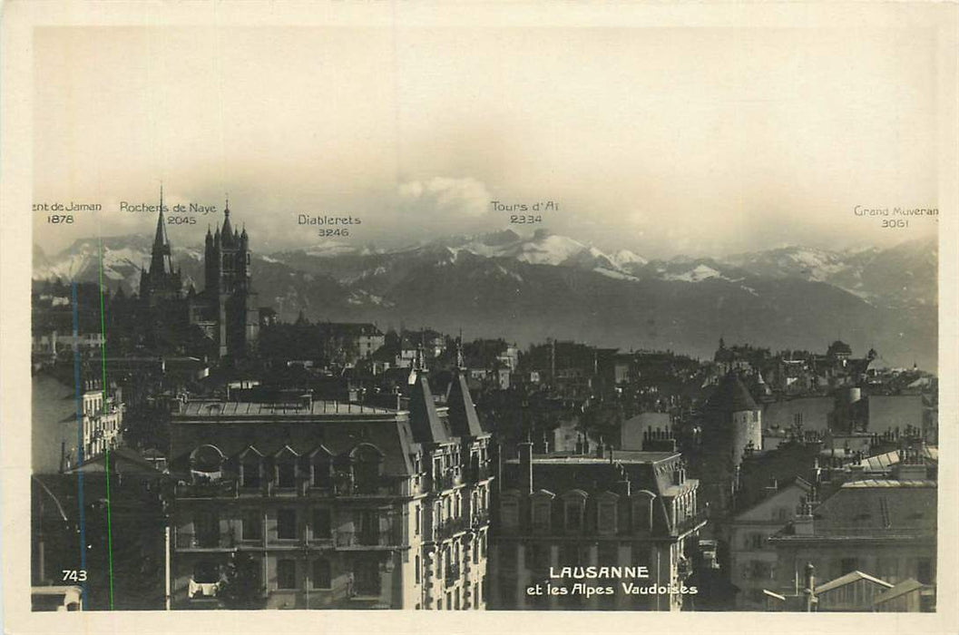 Lausanne et les Alpes Vaudoises