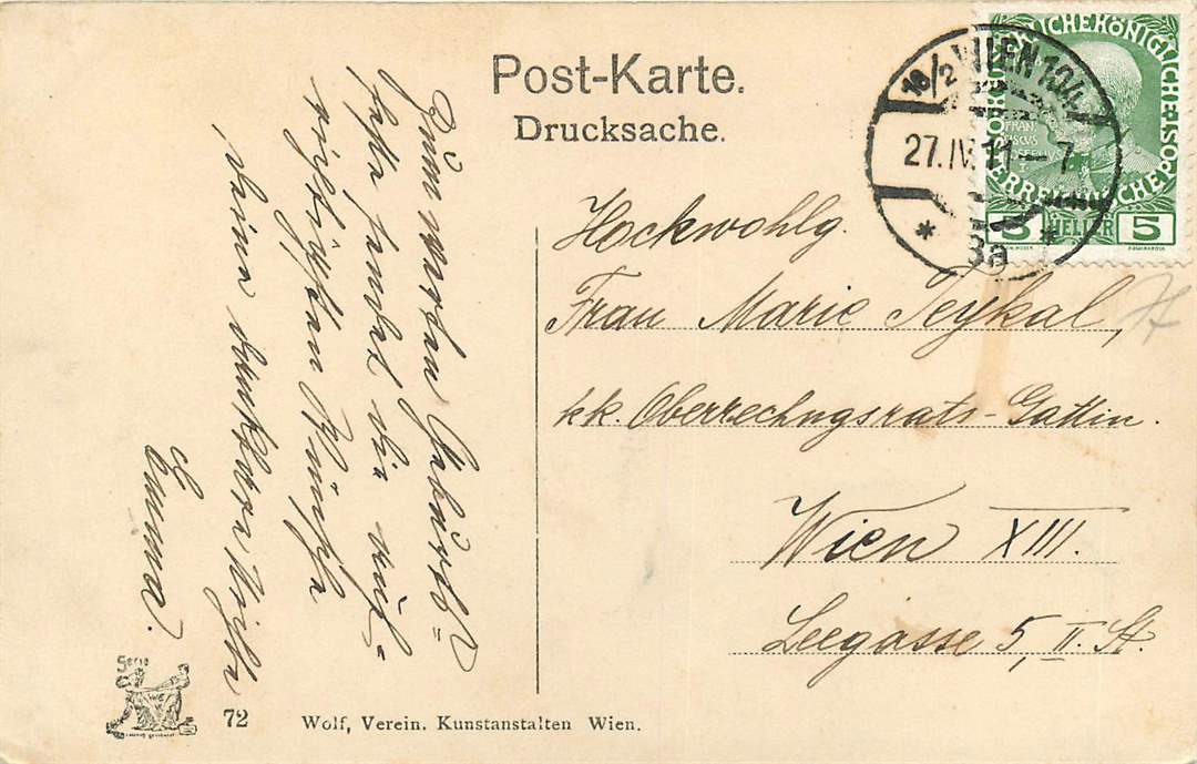 Wien Anzengruber Denkmal
