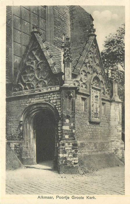 Alkmaar Poortje Groote Kerk