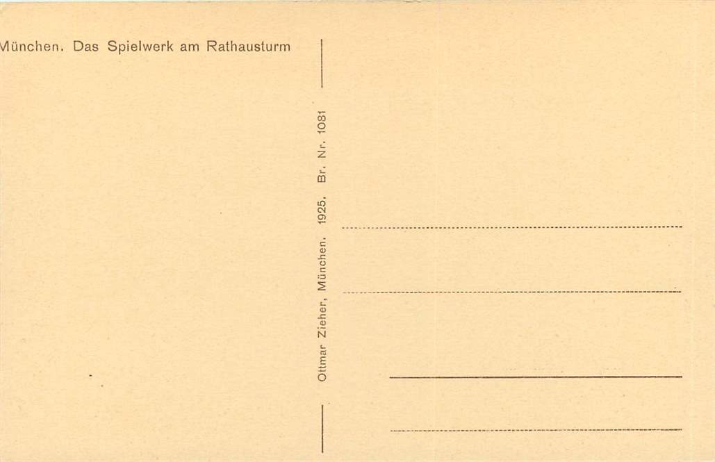 Munchen  Das Spielwerk am Rathausturm