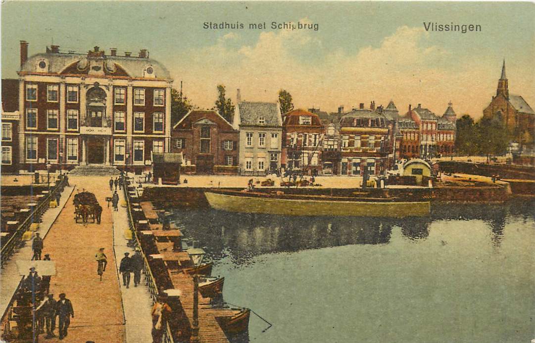 Vlissingen Stadhuis met Schipbrug