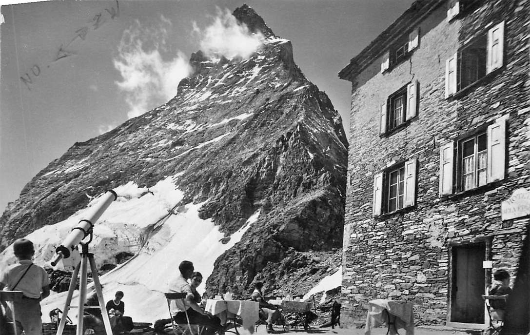 Zermatt Belvedere u. Matterhorn