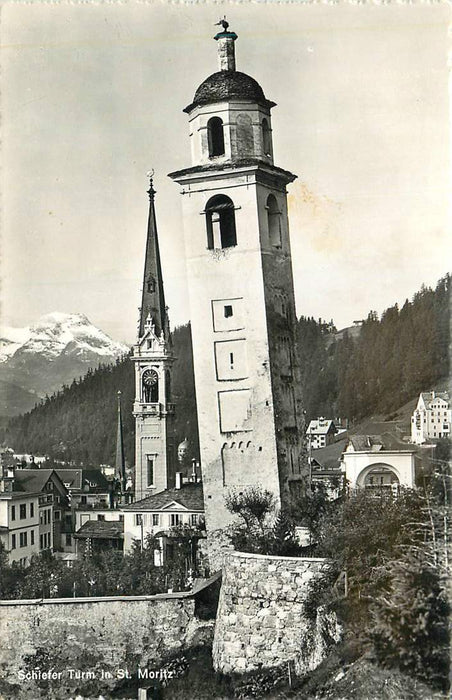 Schlefer Turm in St. Moritz