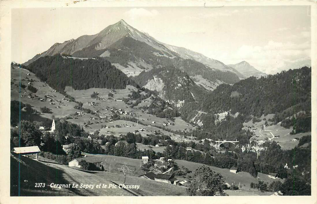 Cergnat le Sepey et le Pic Chaussy