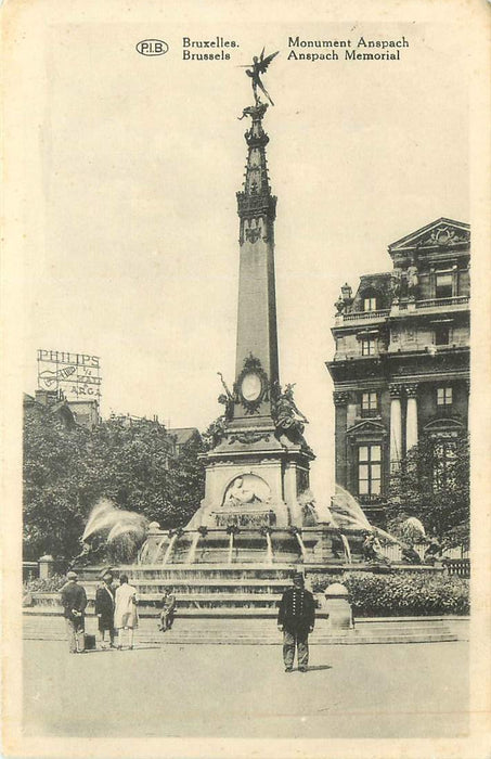 Bruxelles Monument Anspach