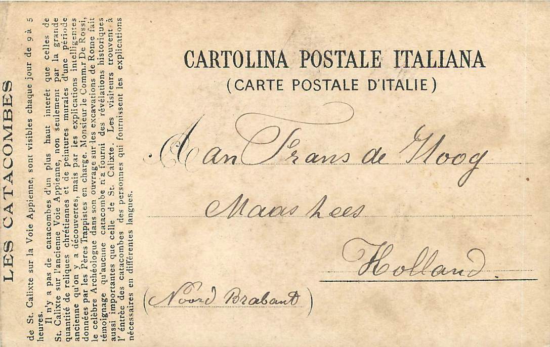 Roma Souvenir des Catacombes