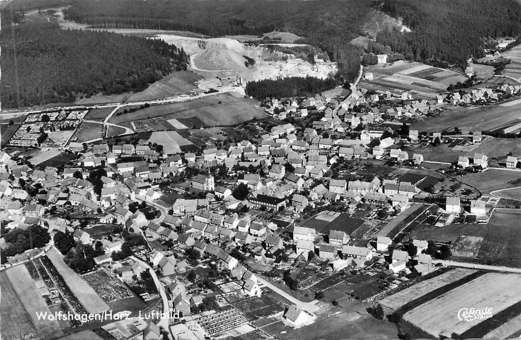 Wolfshagen/Harz Luftbild