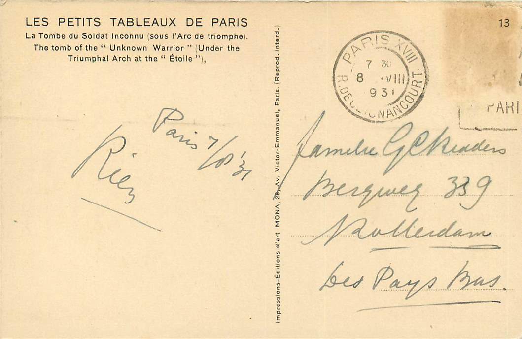 Les petits tableaux de Paris