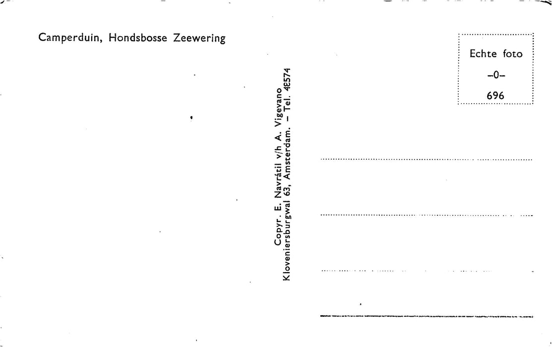 Camperduin Hondsbosse Zeewering