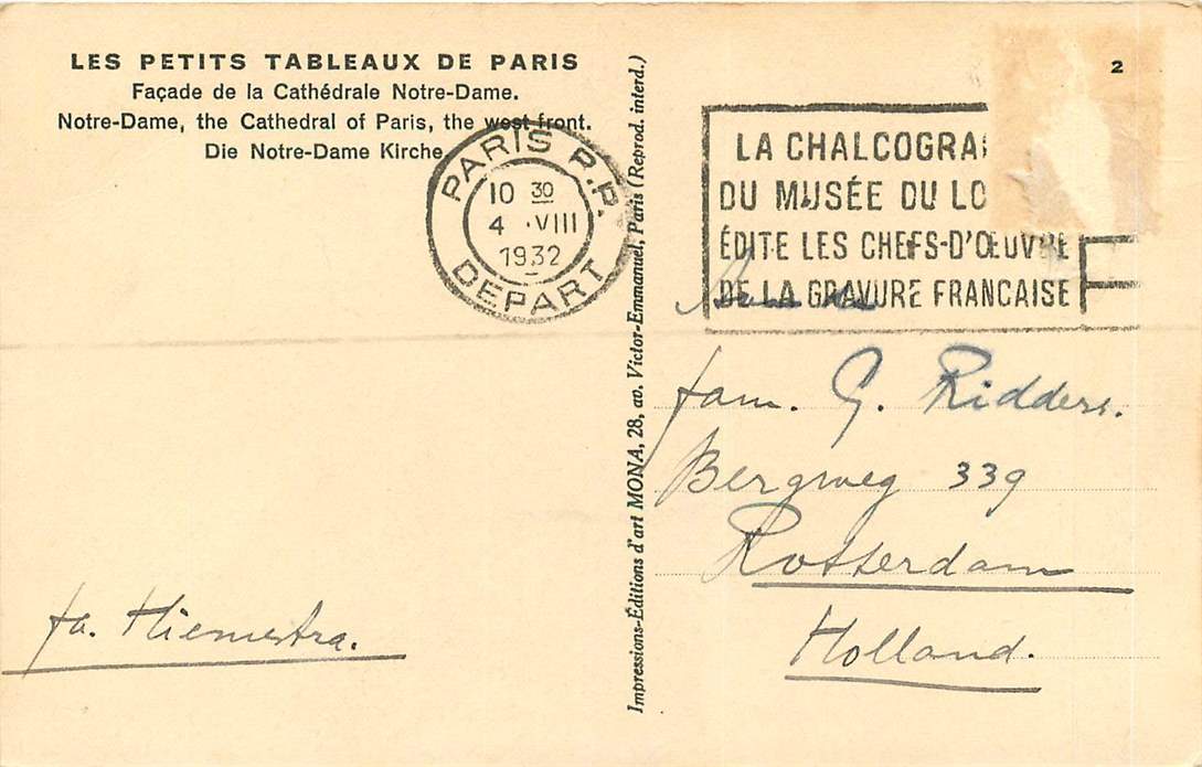 Les petits tableaux de Paris